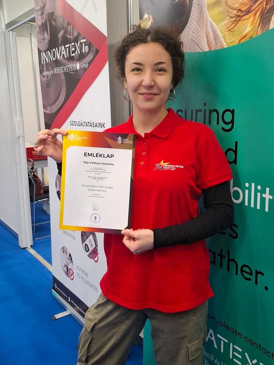 Kiemelkedő siker a Szakma Sztár versenyen