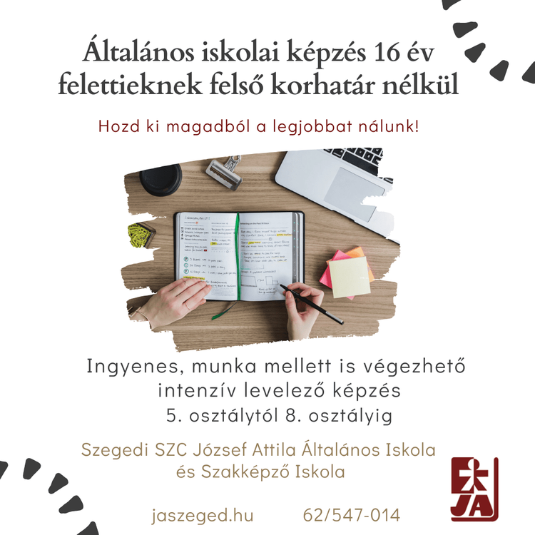 Felnőttek általános iskolai oktatása