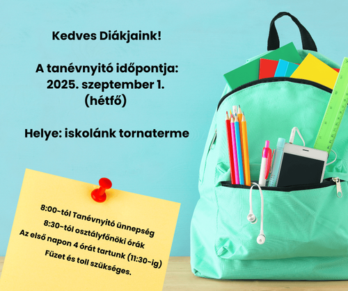 Tanévnyitó