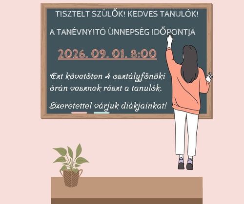 Tanévkezdés