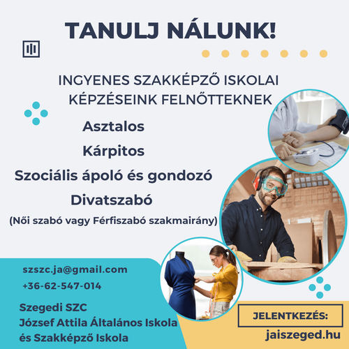 Piacképes szakma felnőtteknek - Nálunk lehetséges munka és család mellett is!